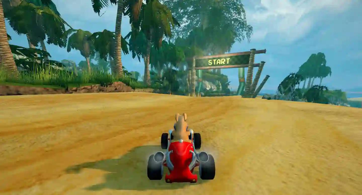 Free Mario-kart like experience in SuperTuxKart