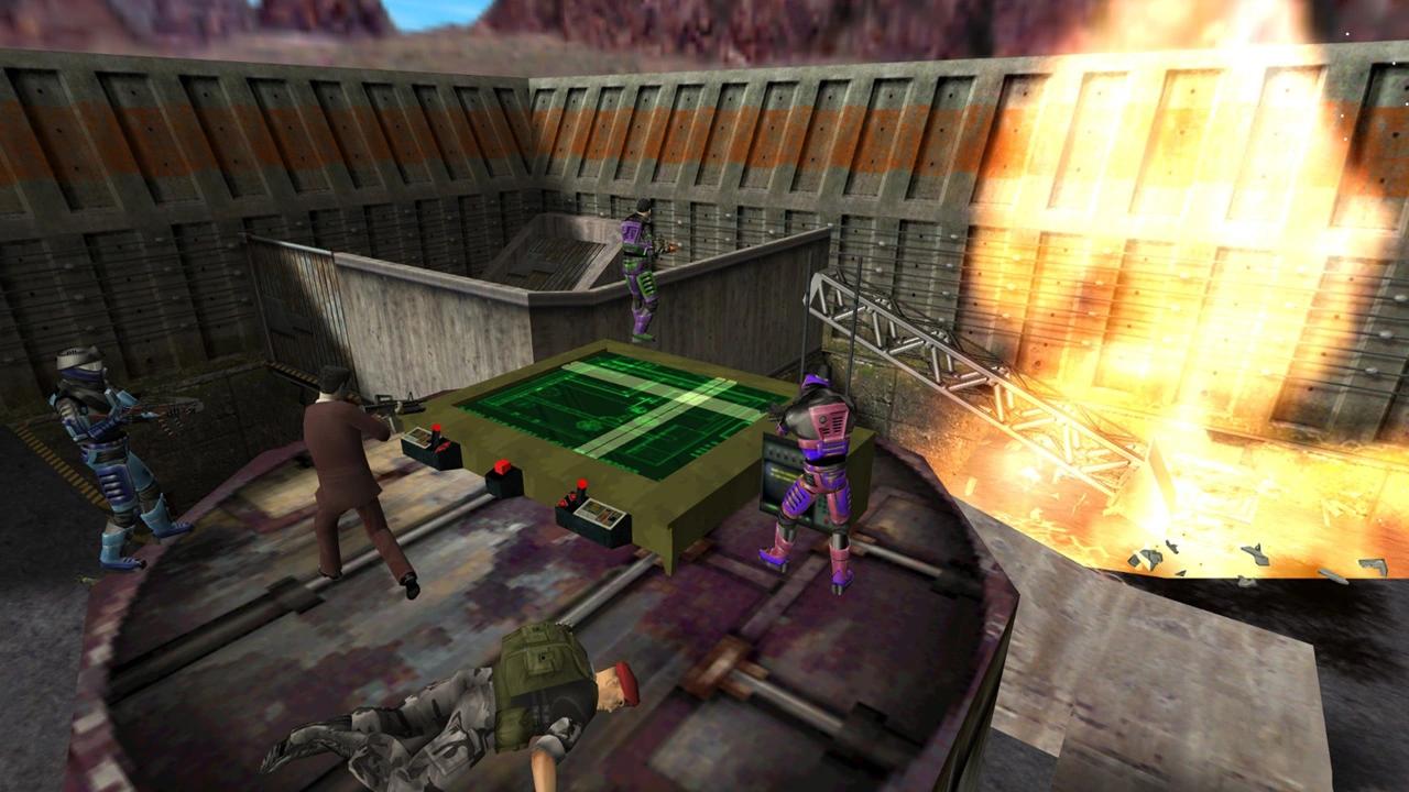 Team FPS action in Sven Co-op
