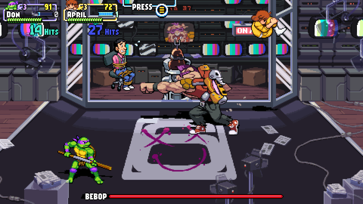 Another gameplay screenshot of TMNT: Shredders Revenge