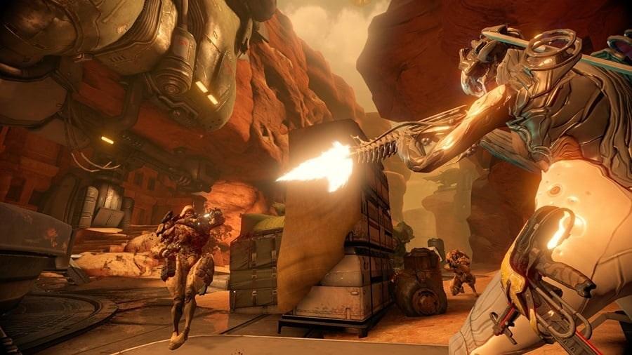More gameplay action from warframe