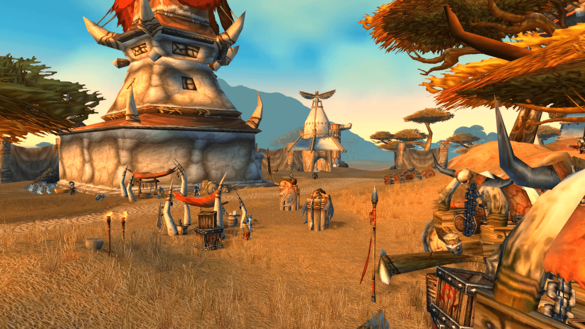 Screenshot of The Barrens in World of Warcraft