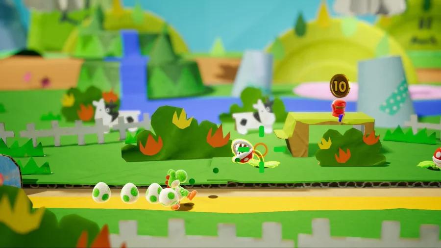 Yoshi's Crafted World provides gentle gaming in a beautiful world
