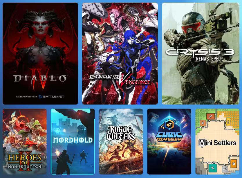 Humble Choice — this month's PC game lineup