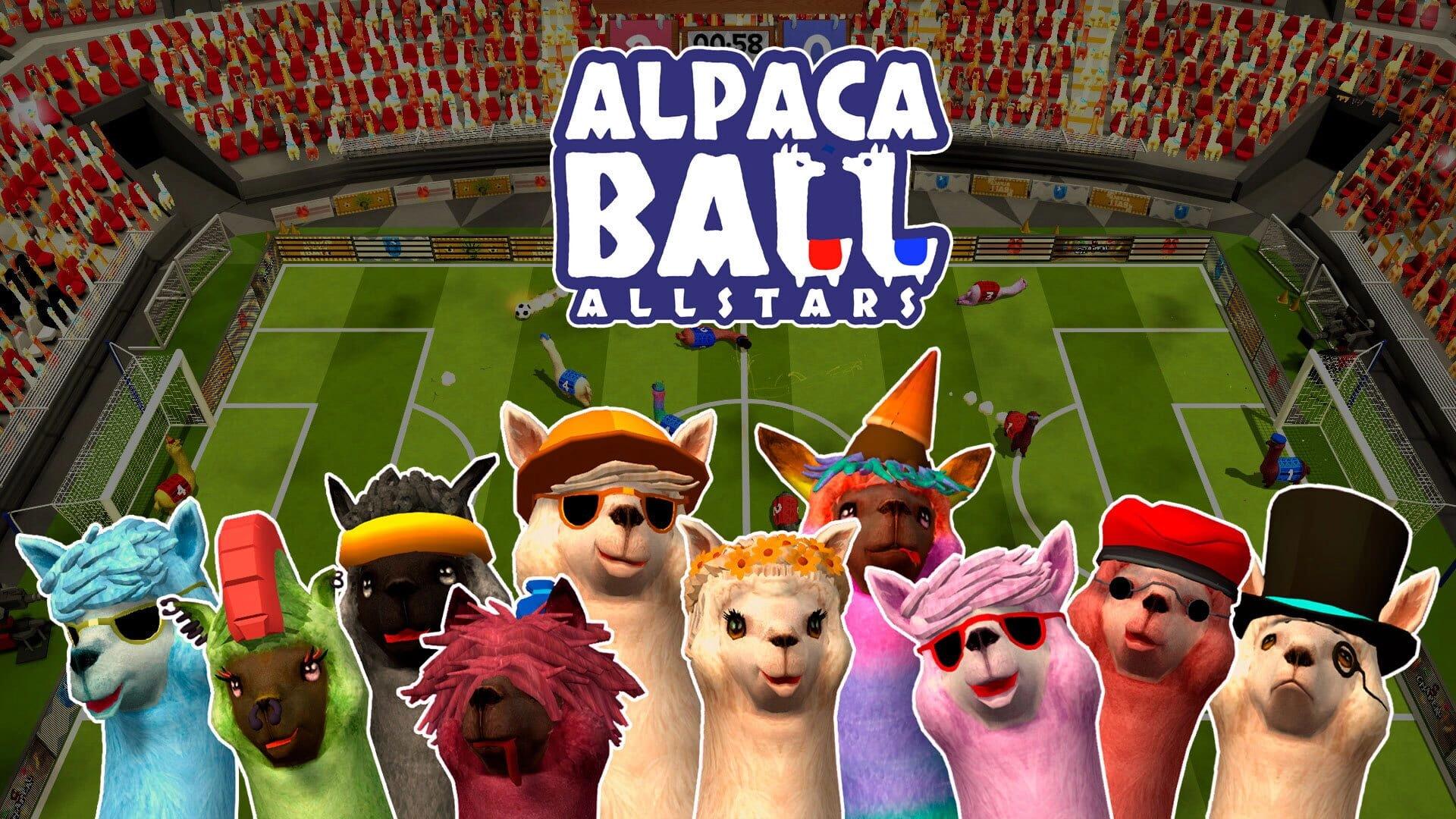 Alpaca Ball: Allstars key art
