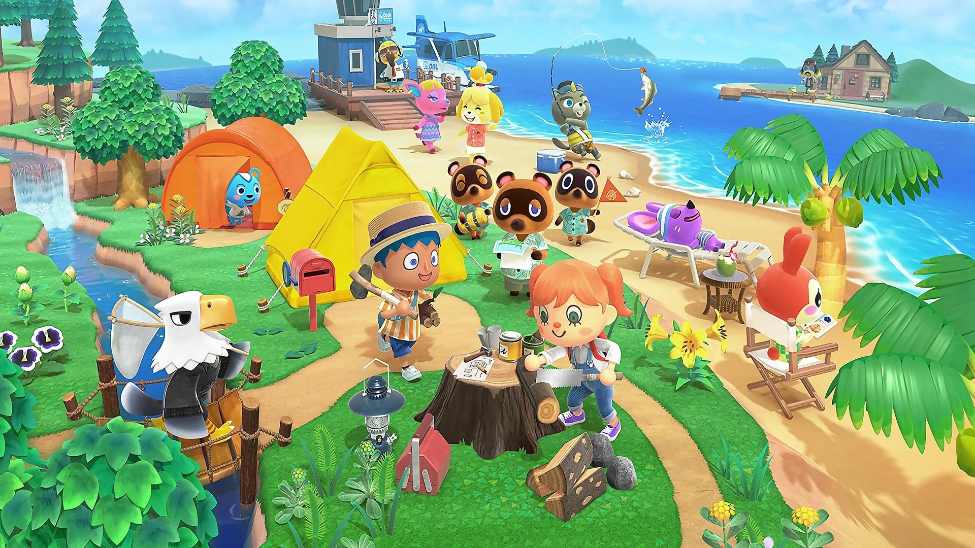 Animal Crossing: New Horizons cover art