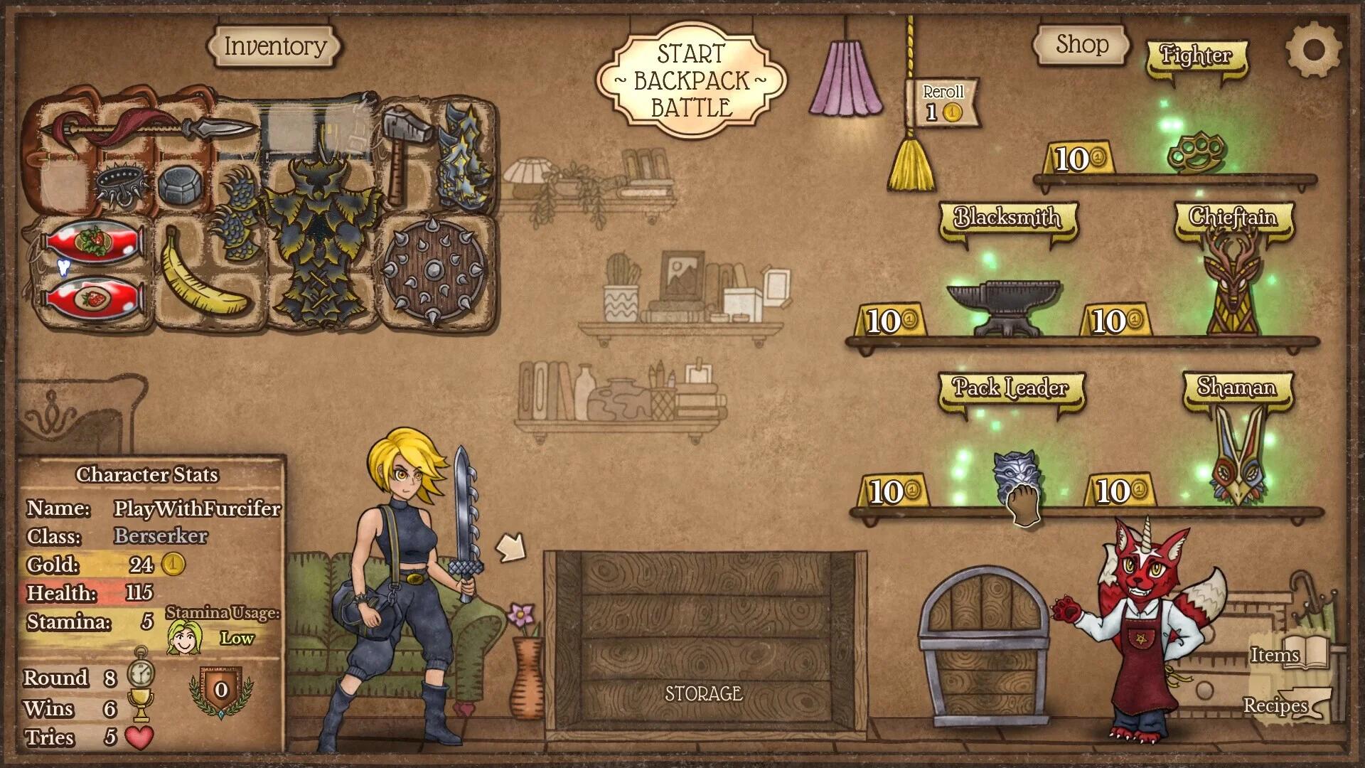 Backpack Battles cover art