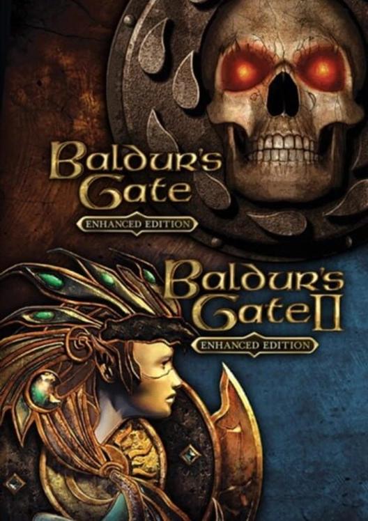 Baldur's Gate and Baldur's Gate II: Enhanced Editions cover art