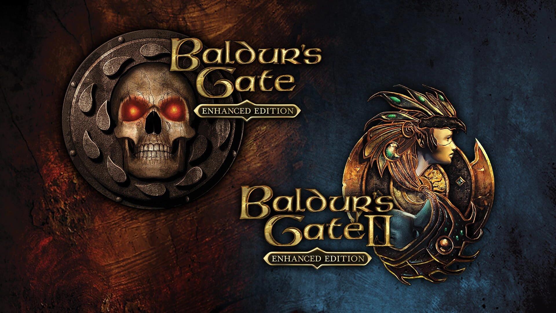 Baldur's Gate and Baldur's Gate II: Enhanced Editions key art