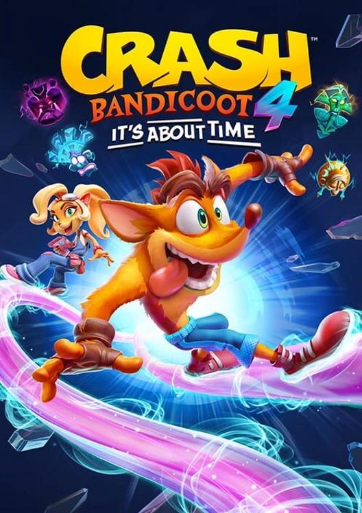 Crash Bandicoot 4: It’s About Time cover art