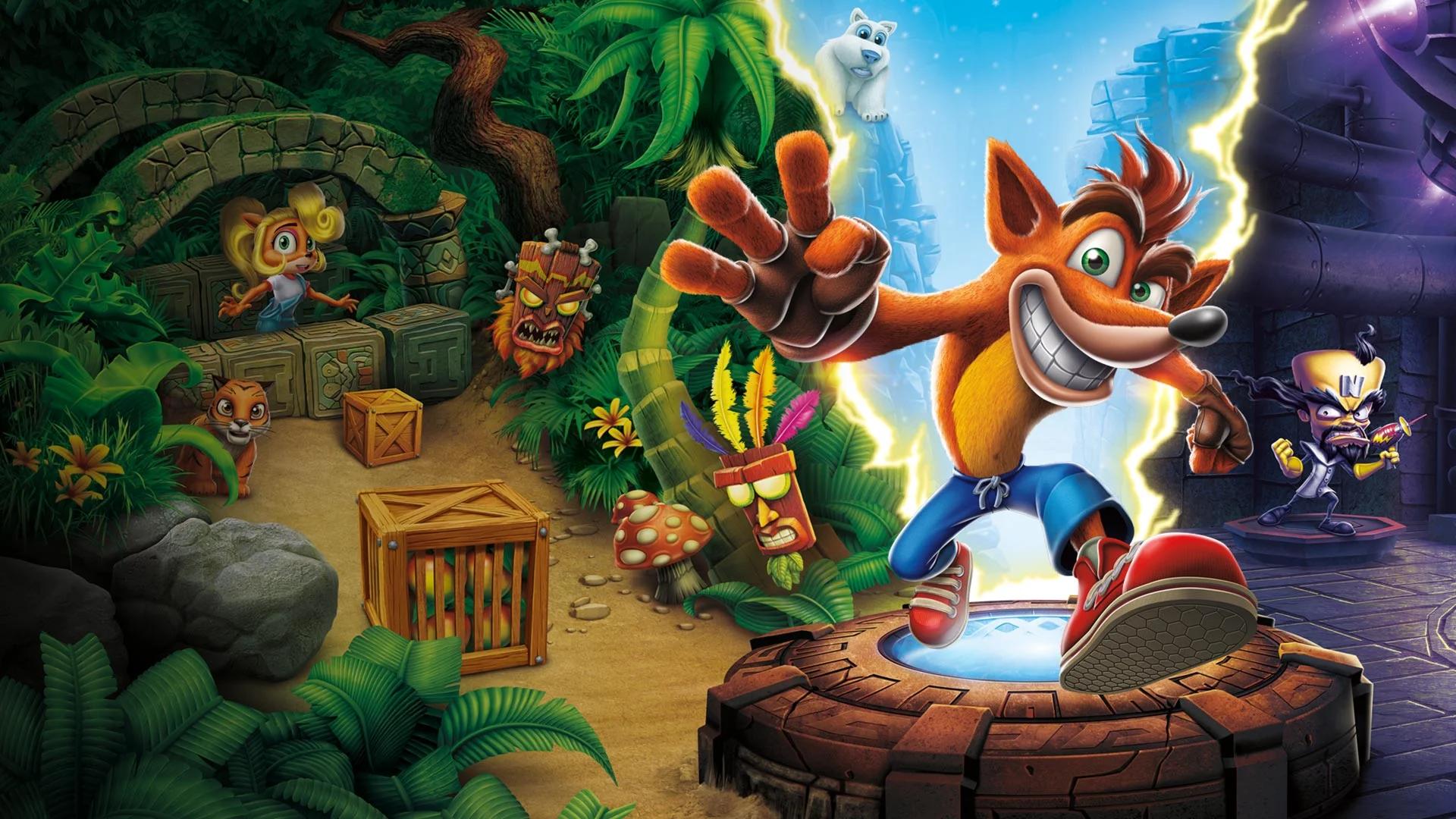 Crash Bandicoot N. Sane Trilogy cover art