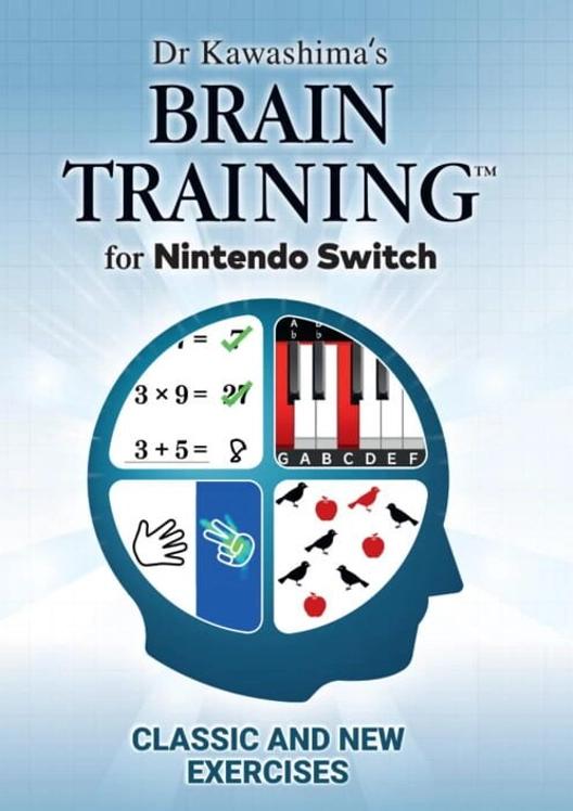 Dr Kawashima's Brain Training for Nintendo Switch cover art