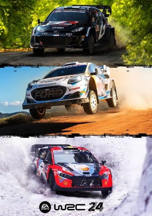 EA Sports WRC 24 cover art