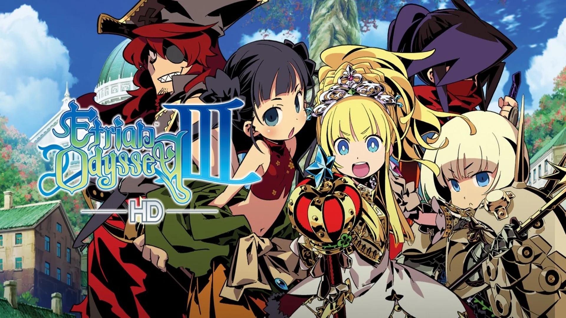 Etrian Odyssey III HD cover art