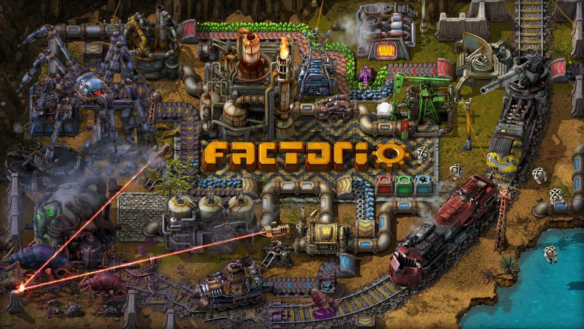 Factorio cover art