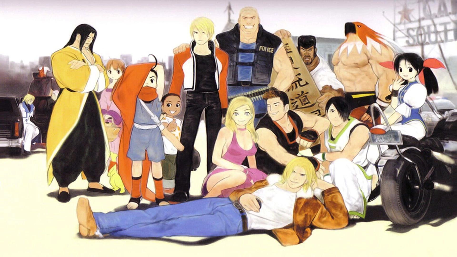 Garou: Mark of the Wolves key art