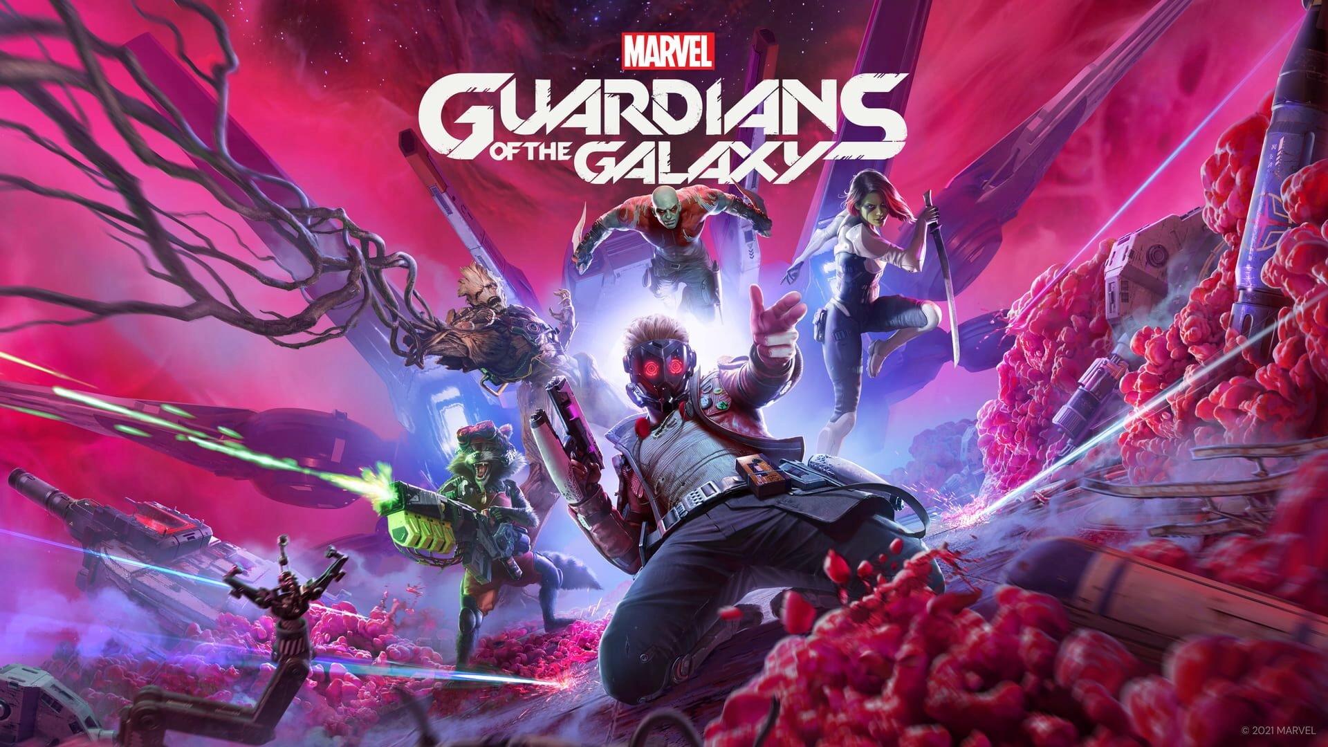 Marvel's Guardians of the Galaxy key art