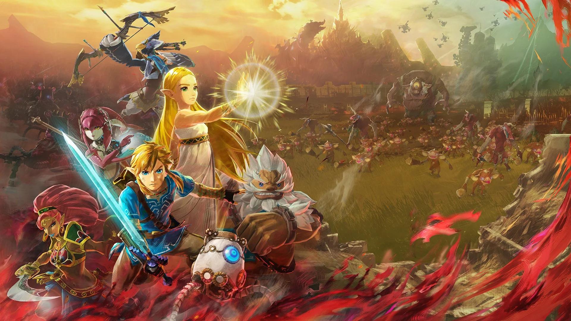 Hyrule Warriors: Age of Calamity cover art