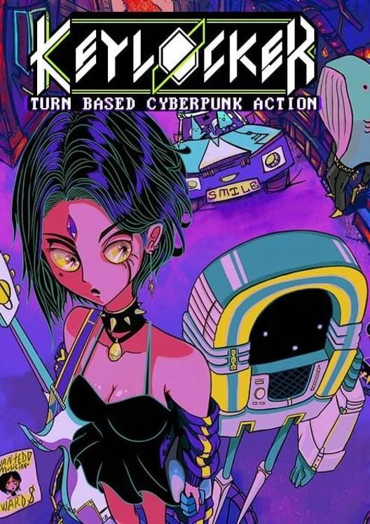 Keylocker: Turn Based Cyberpunk Action cover art