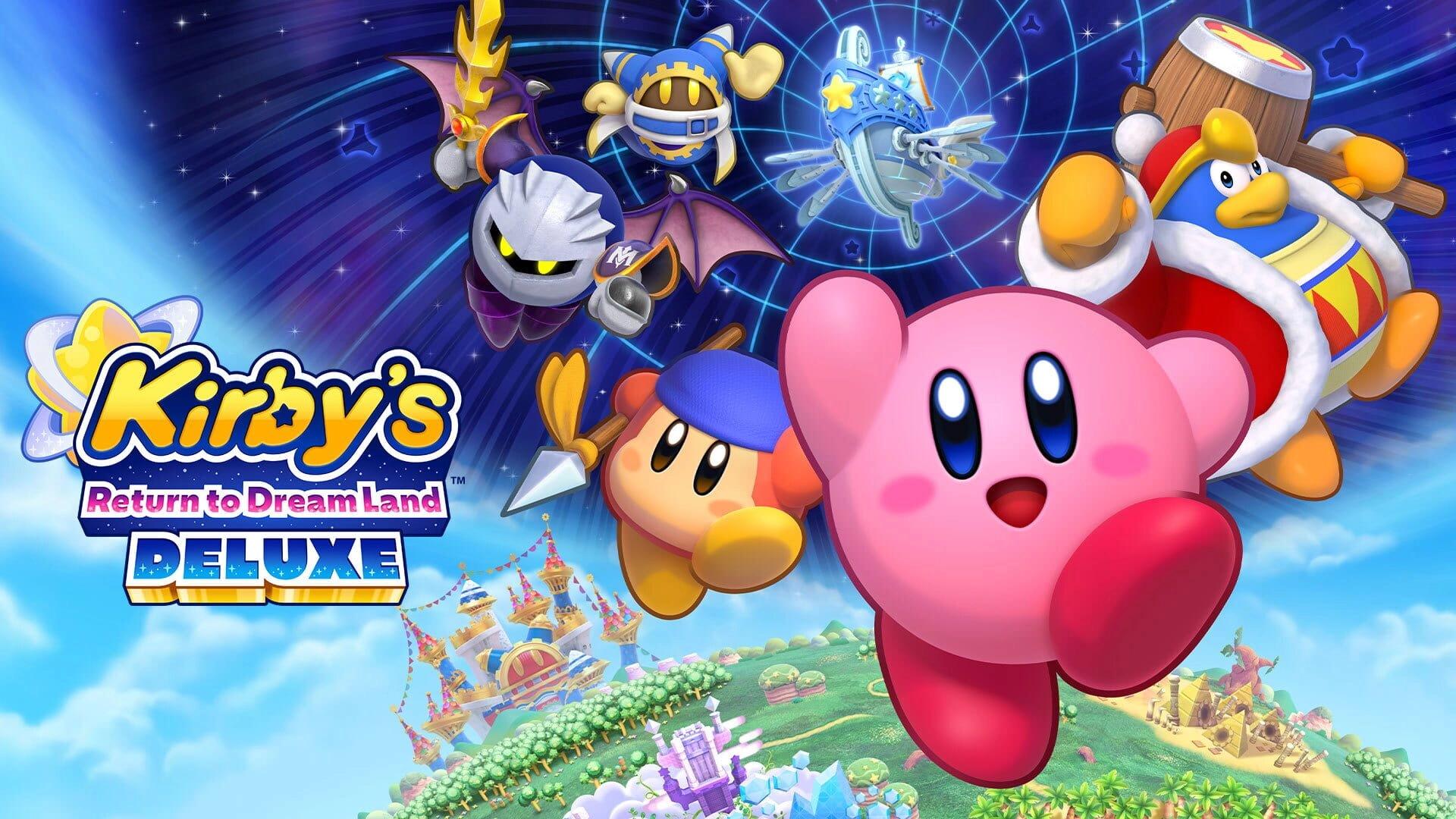 Kirby’s Return to Dream Land Deluxe cover art