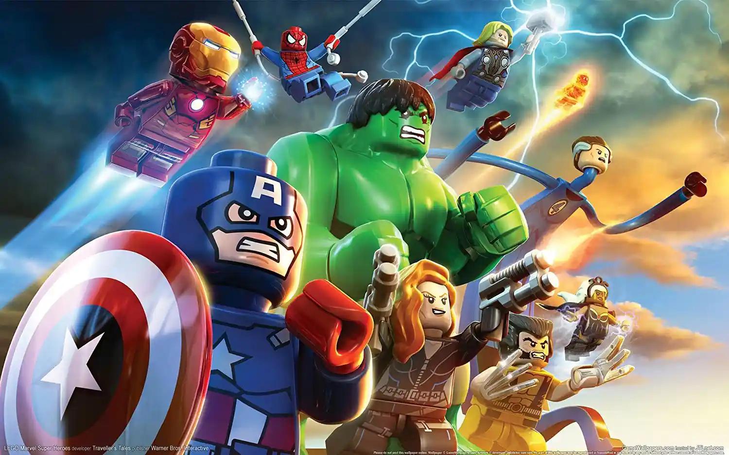 LEGO Marvel Super Heroes cover art