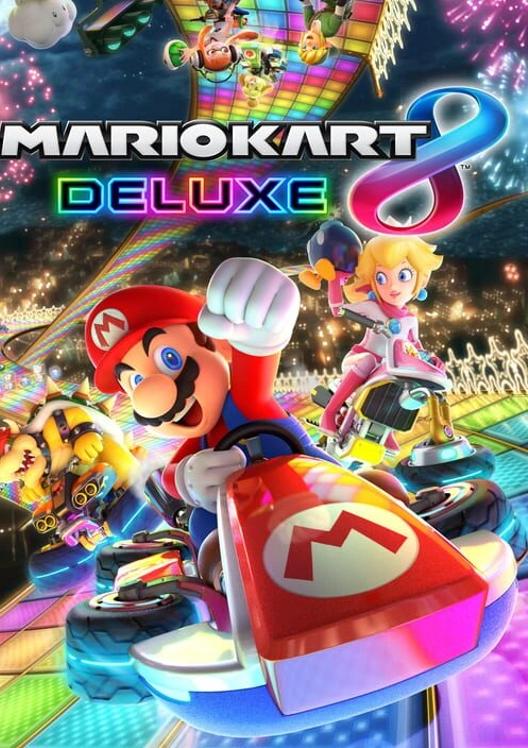 Mario Kart 8 Deluxe cover art