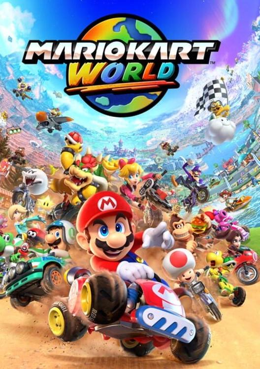 Mario Kart World cover art