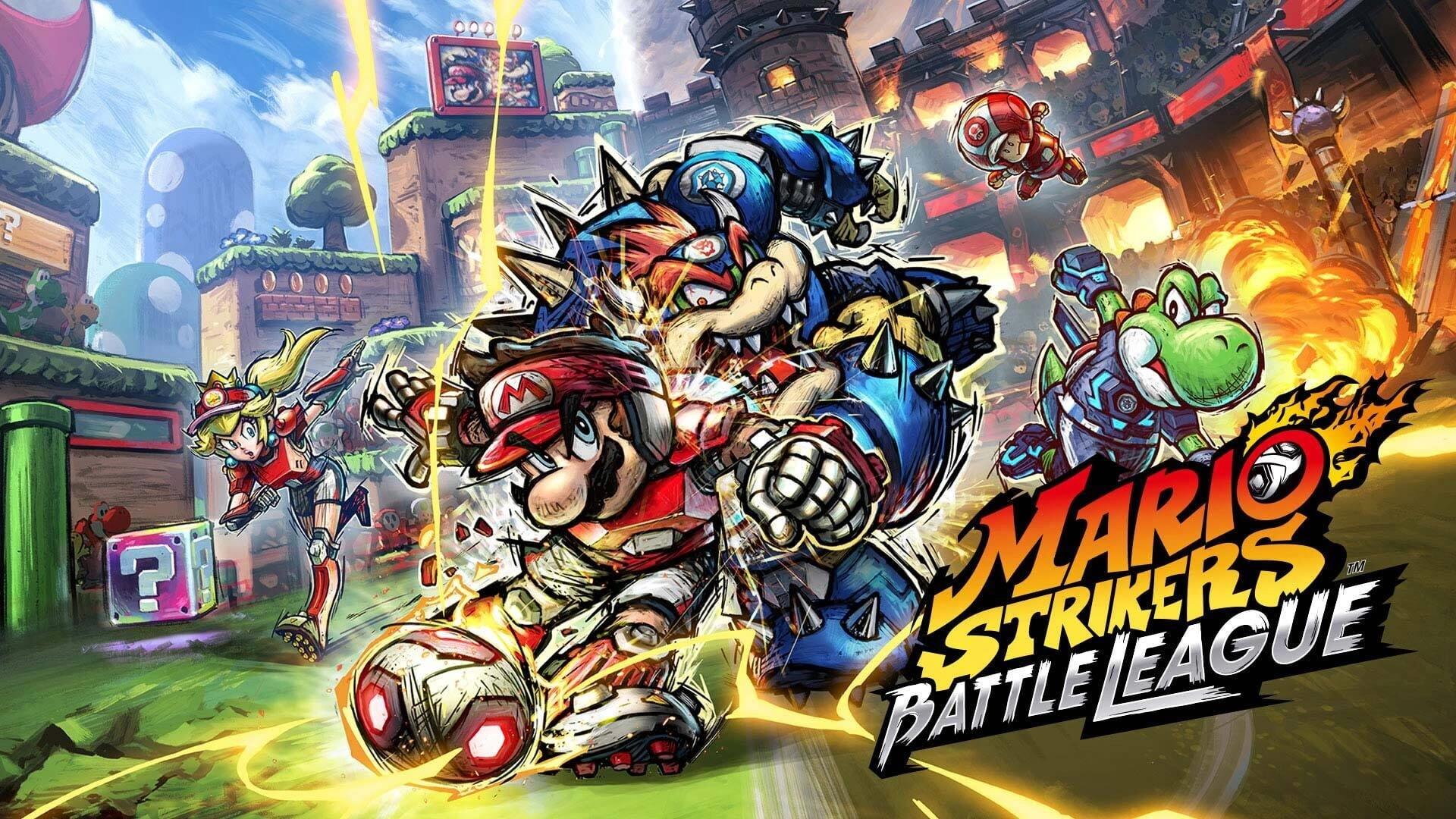 Mario Strikers: Battle League cover art
