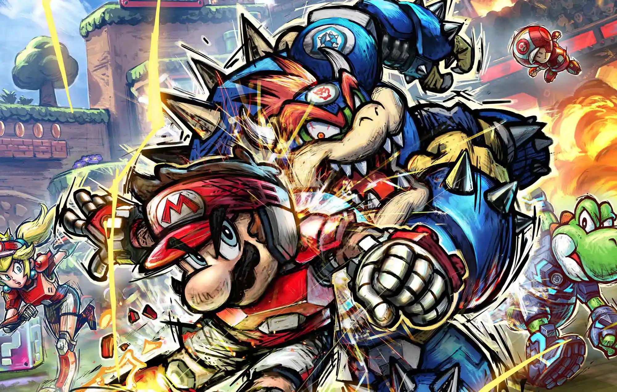 Mario Strikers: Battle League cover art
