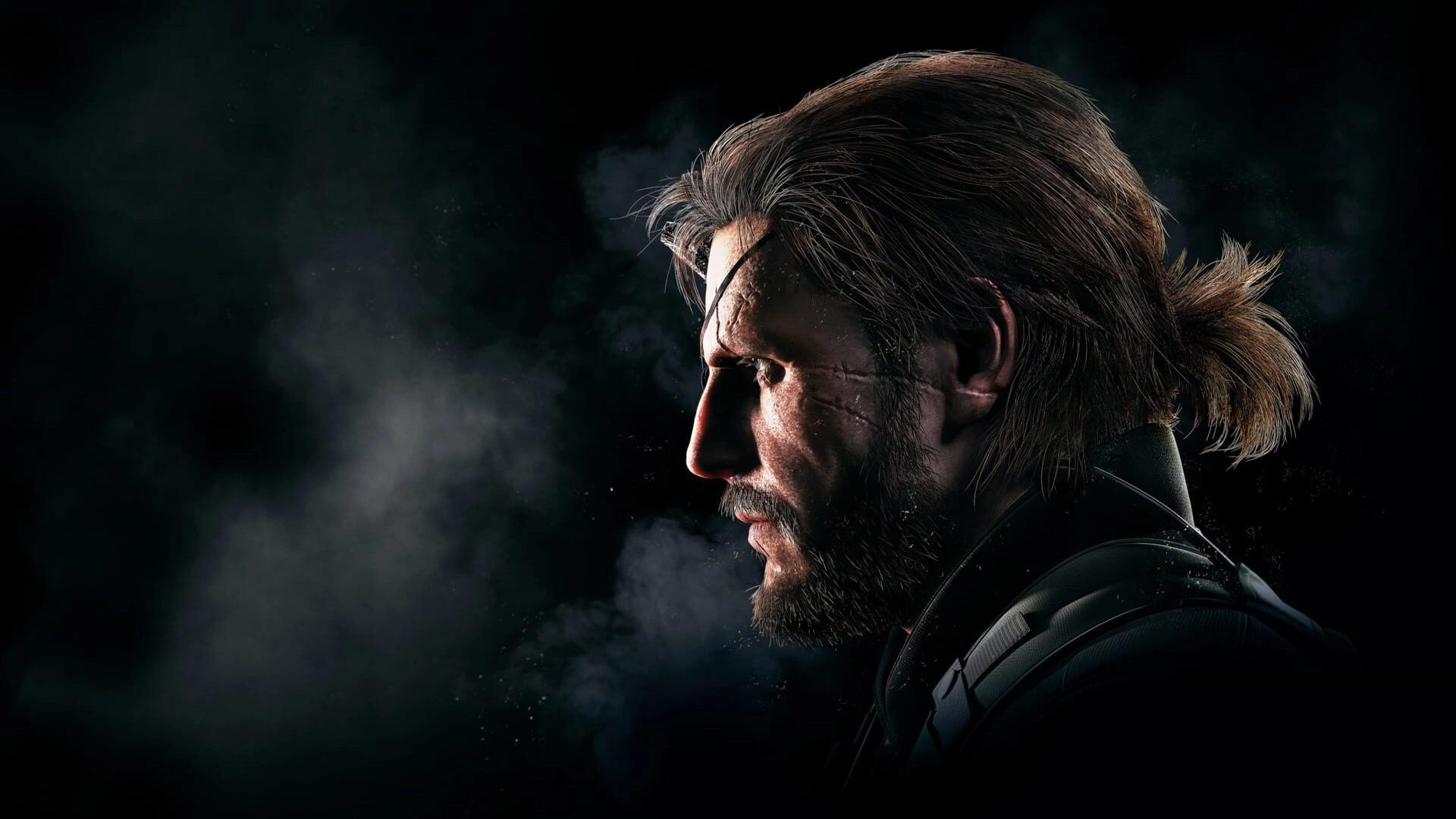Metal Gear Solid V: The Phantom Pain key art