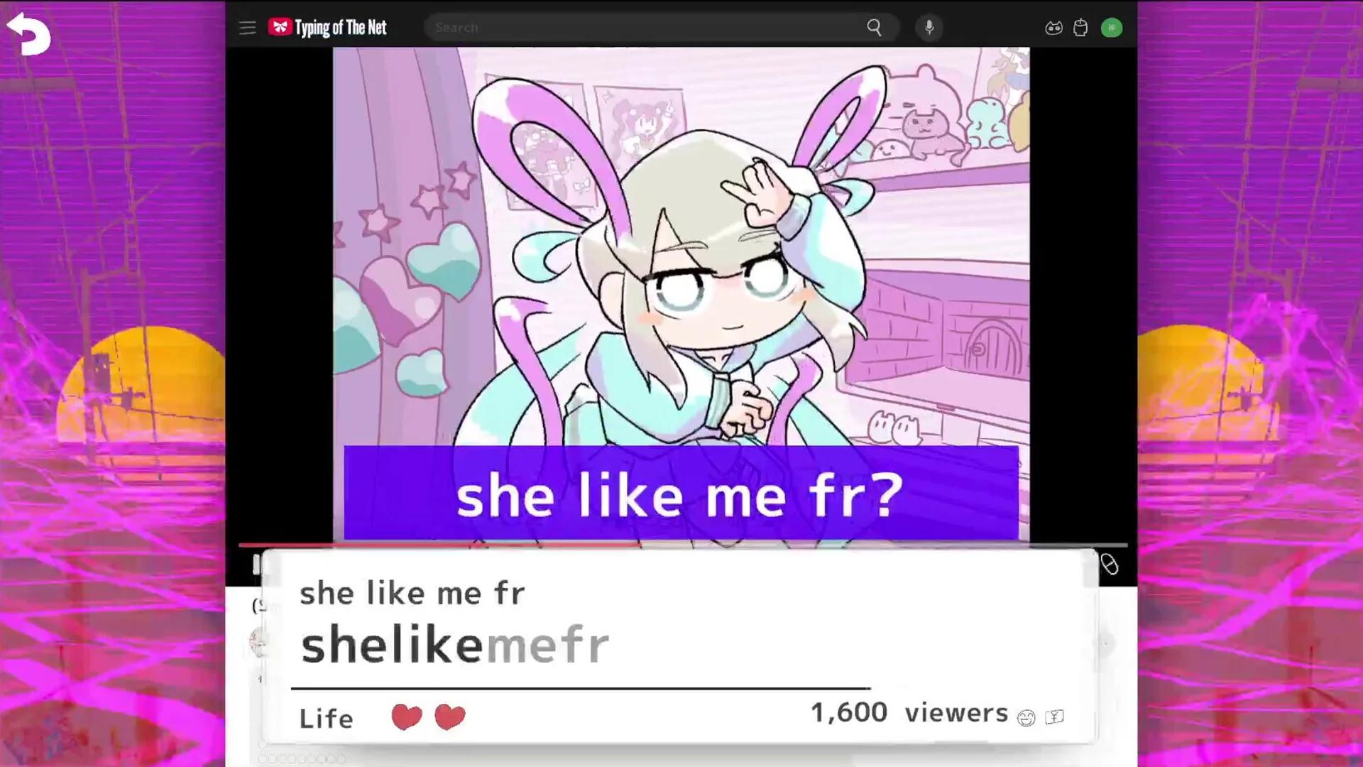 NEEDY STREAMER OVERLOAD: Typing of The Net cover art