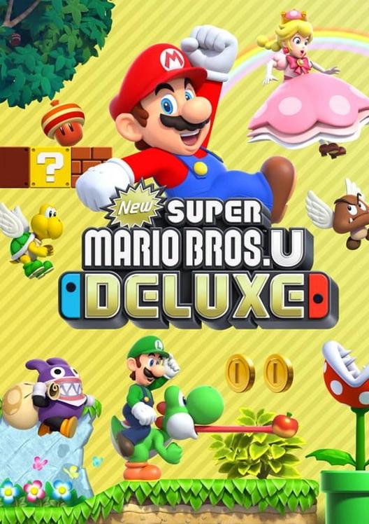 New Super Mario Bros. U Deluxe cover art