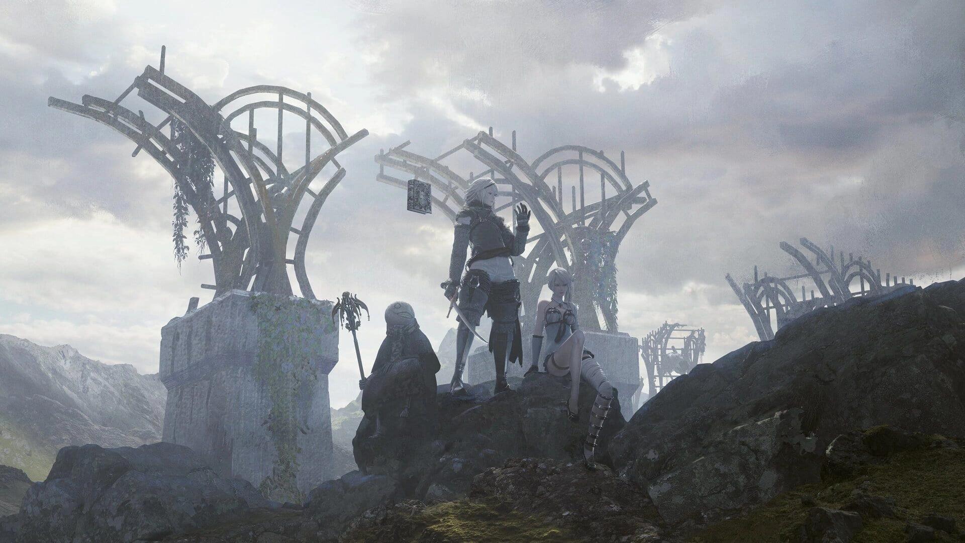NieR Replicant v1.22474487139... key art