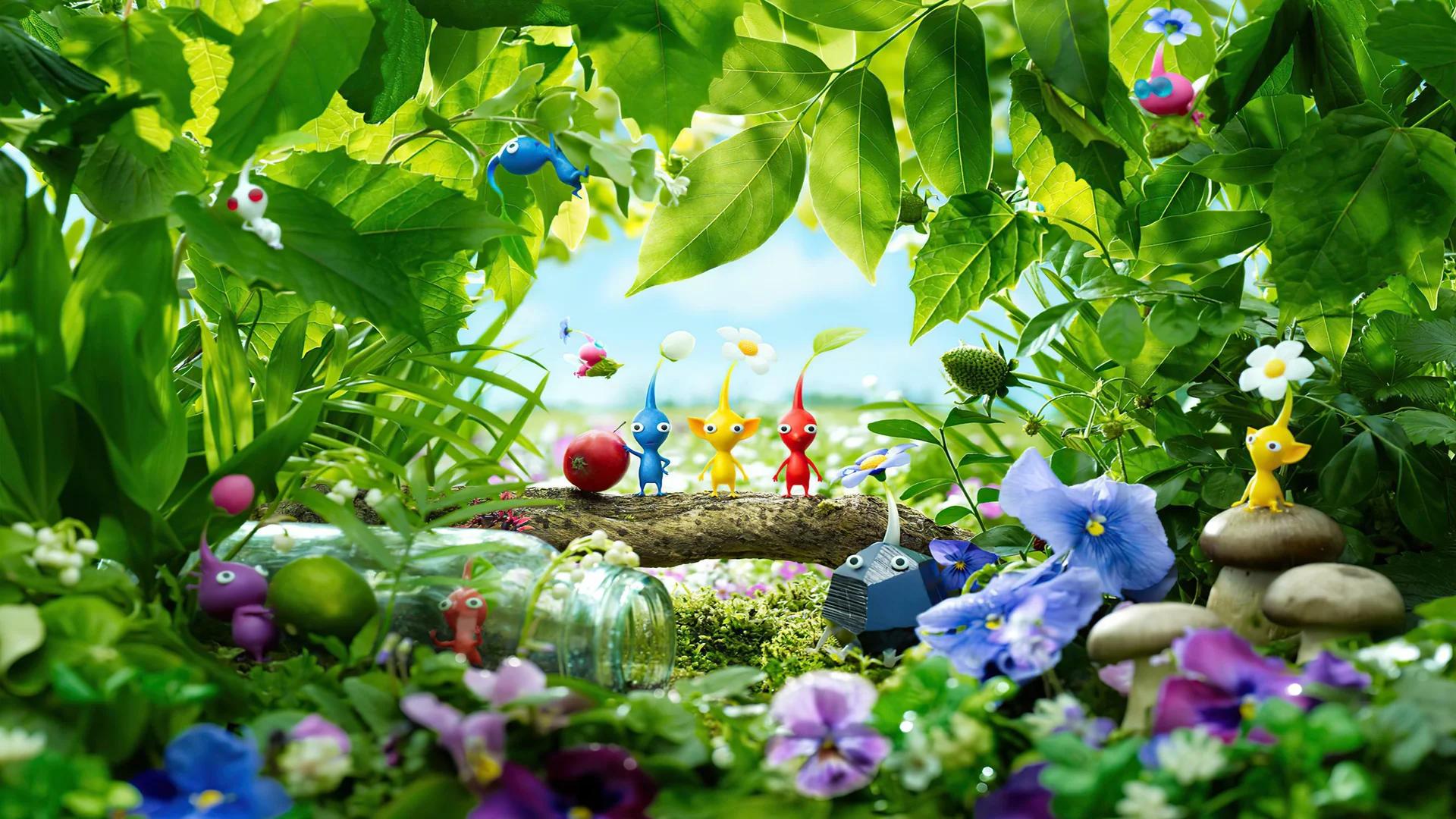 Pikmin 3 Deluxe cover art