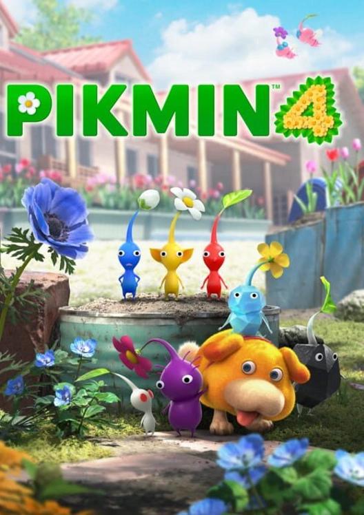 Pikmin 4 cover art
