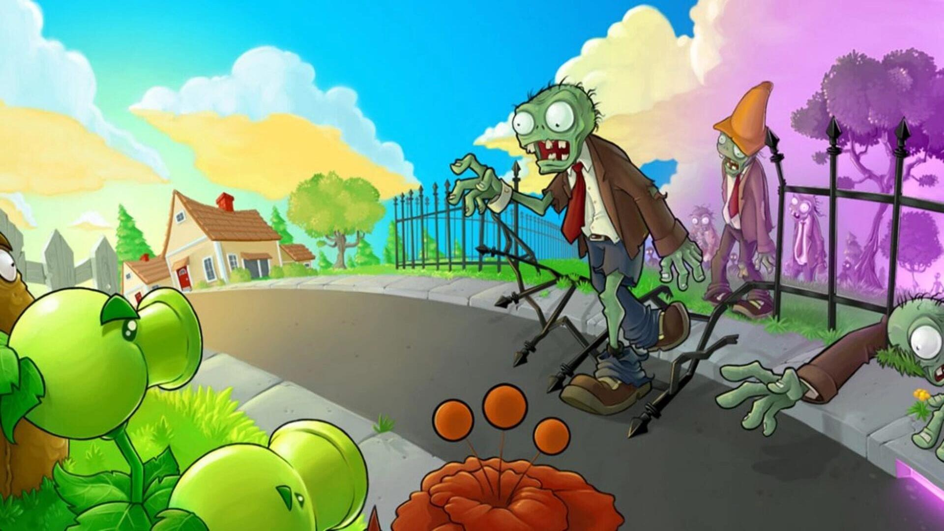 Plants vs. Zombies key art
