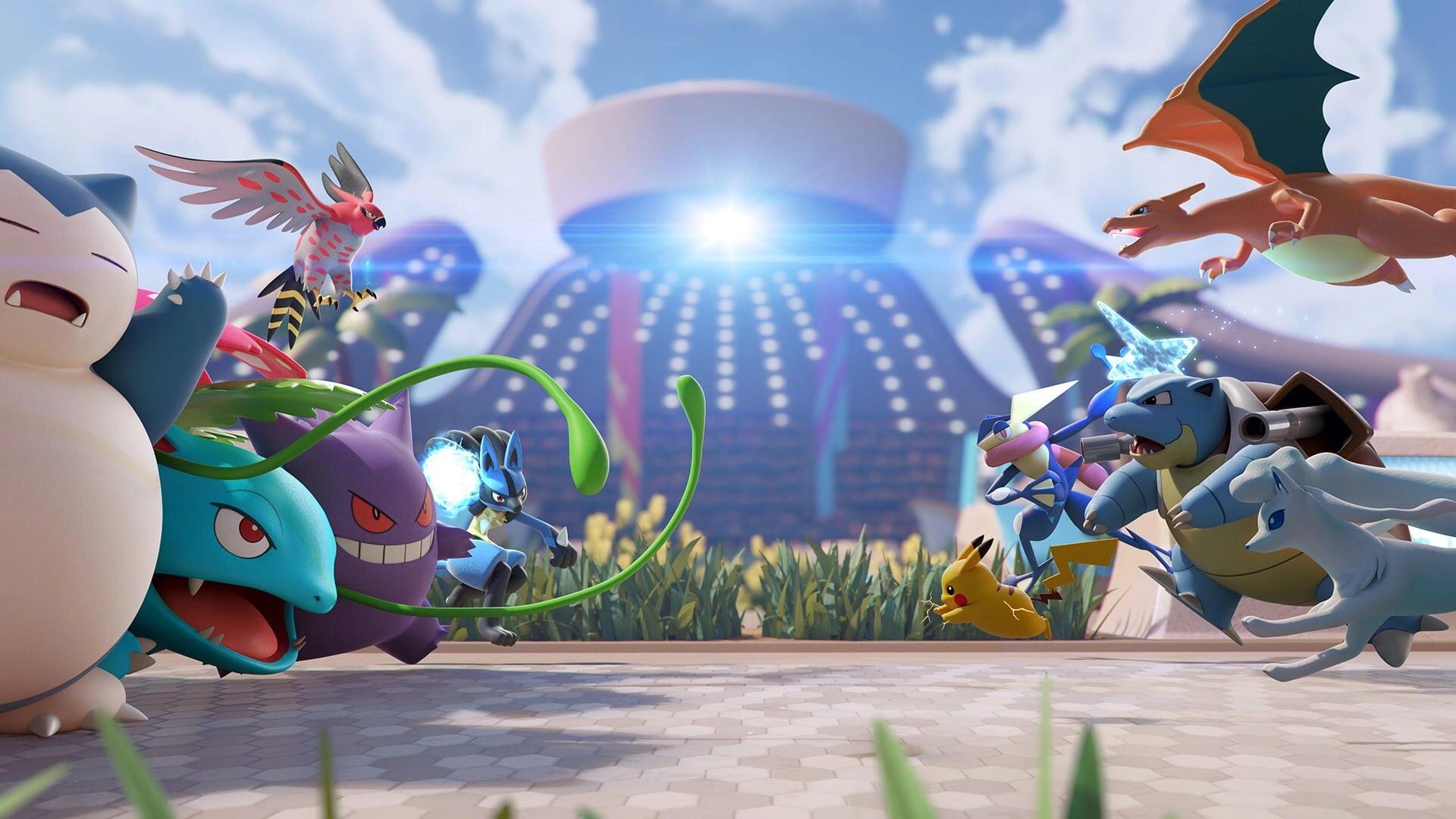 Pokémon Unite key art