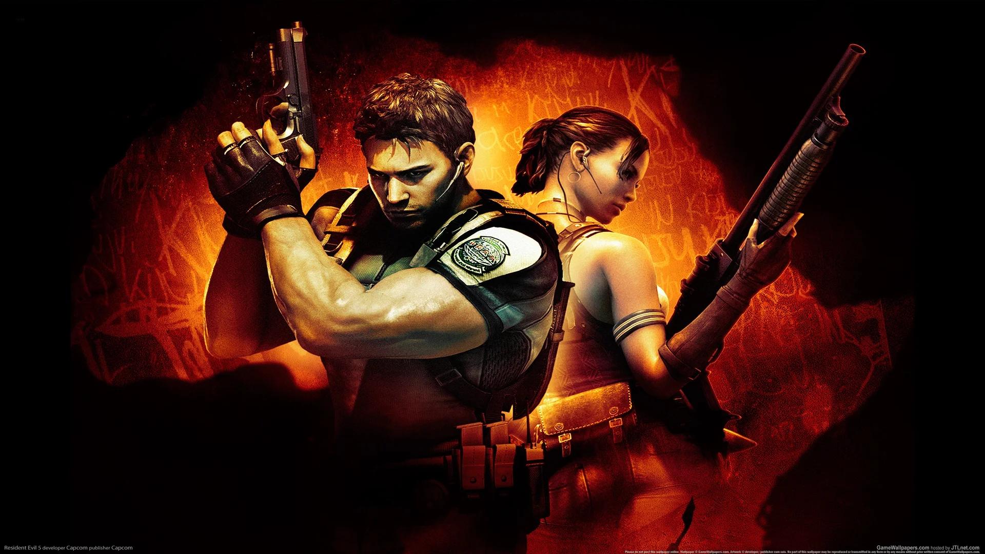 Resident Evil 5 cover art