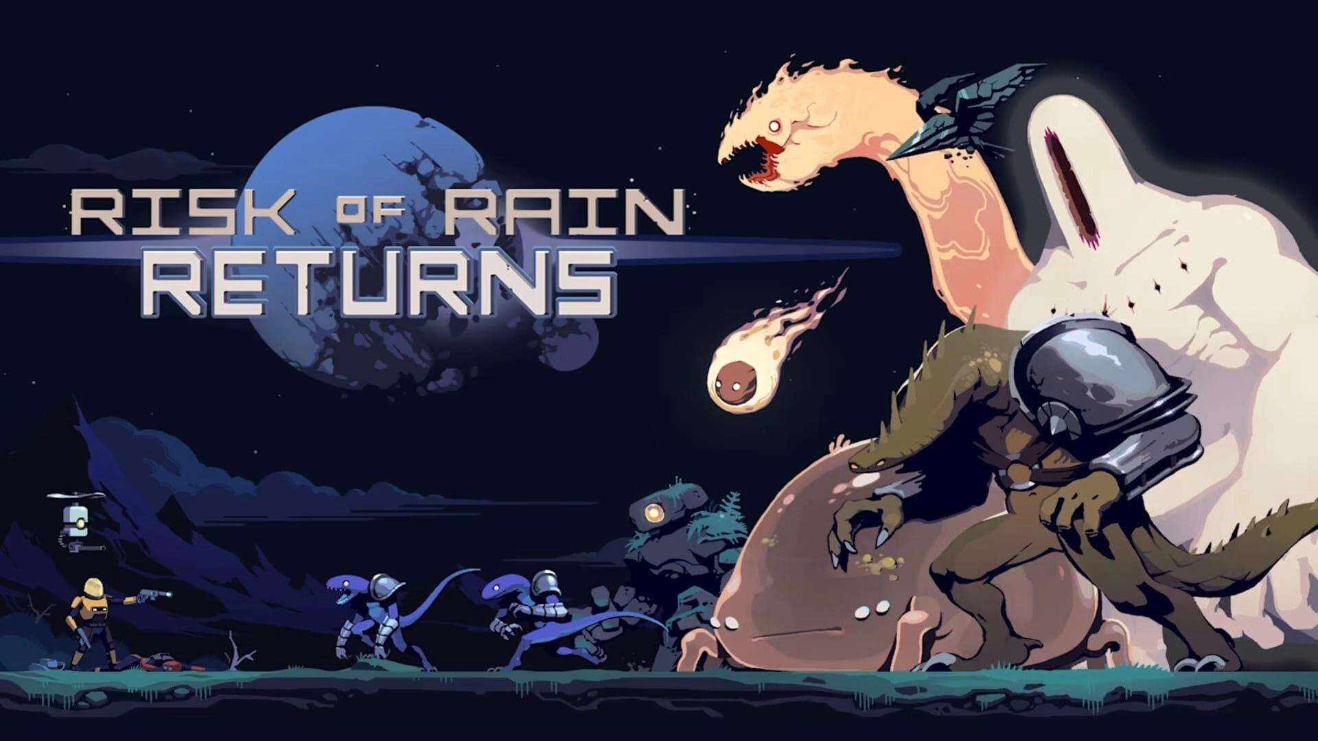 Risk of Rain Returns key art