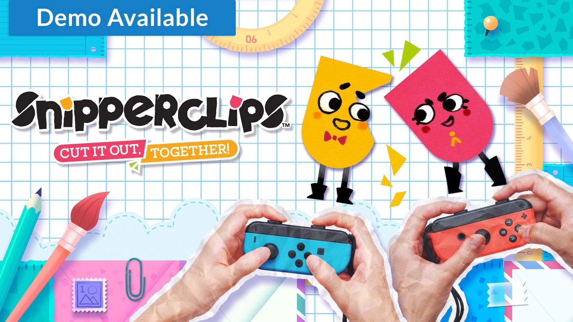 Snipperclips - Cut it out, together! key art