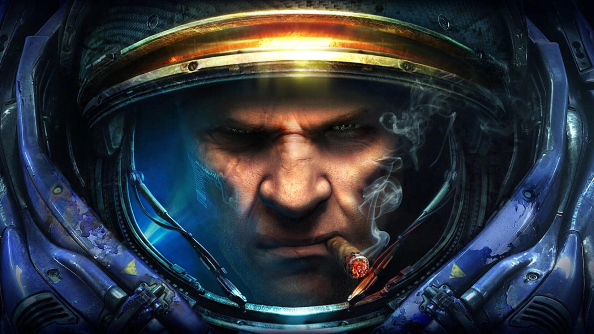 StarCraft II: Wings of Liberty key art