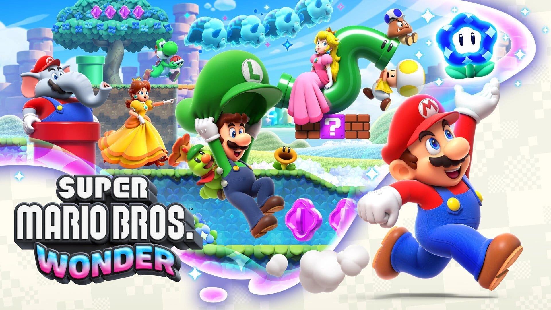 Super Mario Bros. Wonder cover art