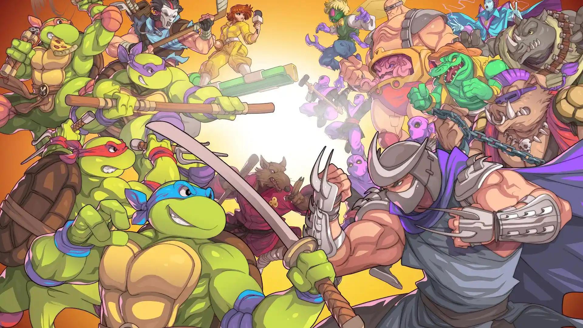 Teenage Mutant Ninja Turtles: Shredder's Revenge cover art