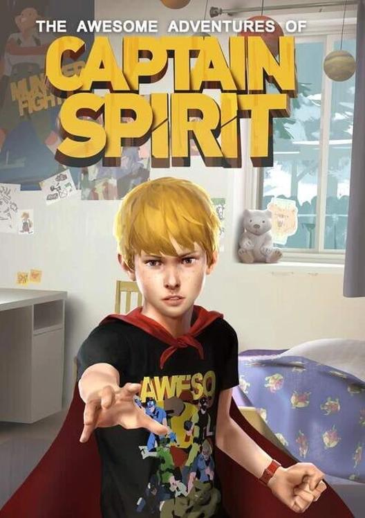 The Awesome Adventures of Captain Spirit cover art