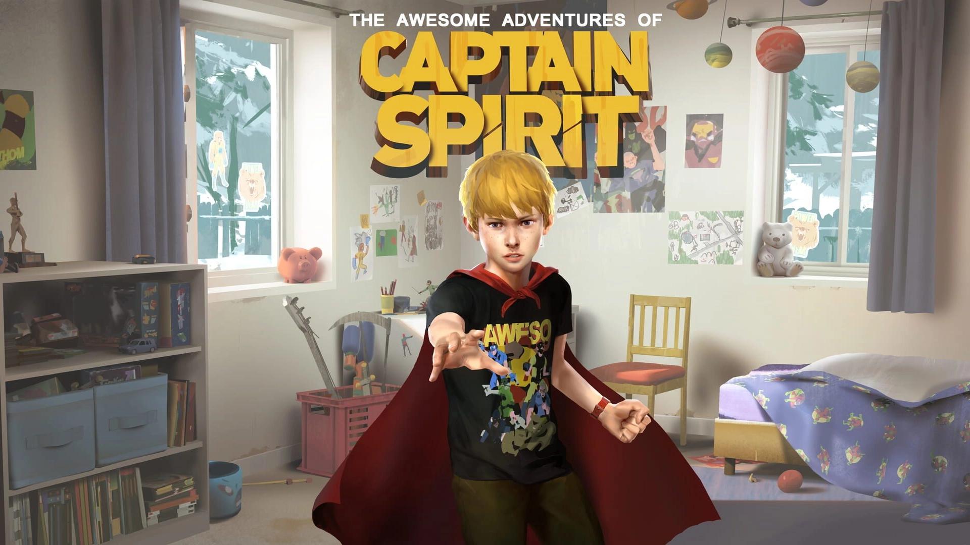 The Awesome Adventures of Captain Spirit key art