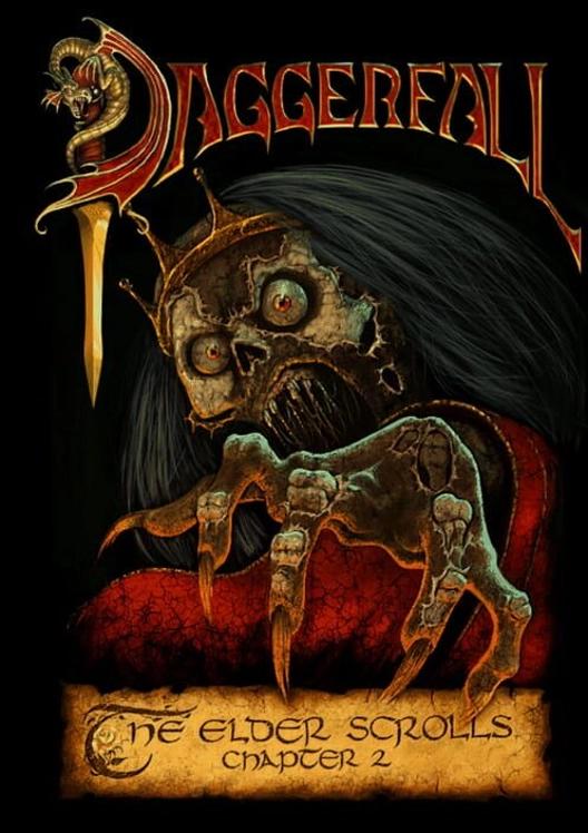 The Elder Scrolls II: Daggerfall cover art
