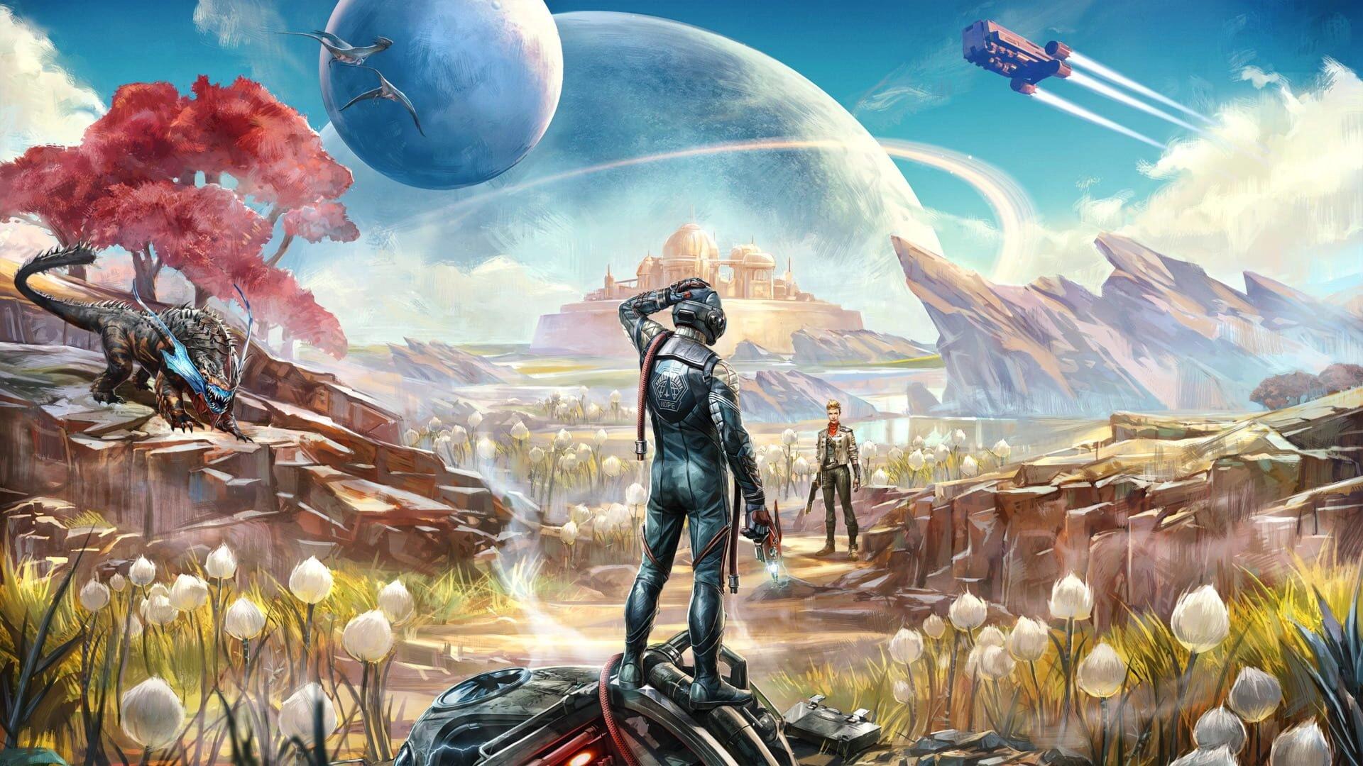 The Outer Worlds key art
