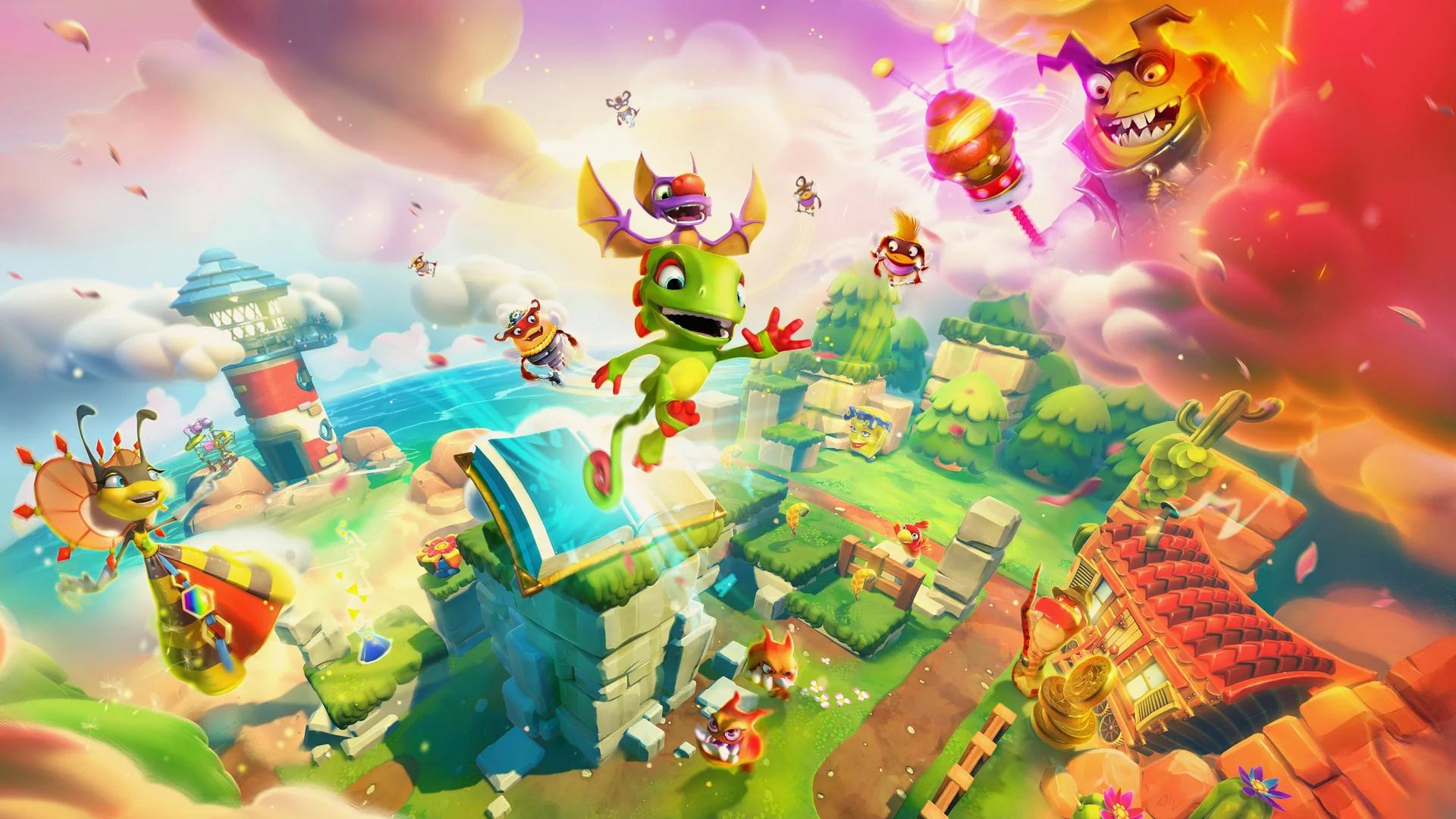 Yooka-Laylee and the Impossible Lair cover art